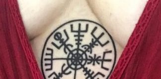 Vegvísir - a viking iránytű